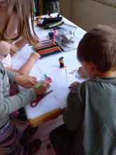 Kinder malen